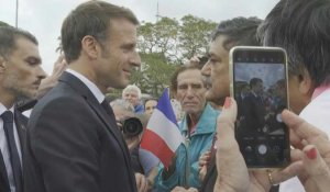 À Nouméa, Macron évoque Philippe parmi ceux qui pourraient "prendre le relais"