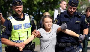 Greta Thunberg condamnée à une amende par un tribunal suédois