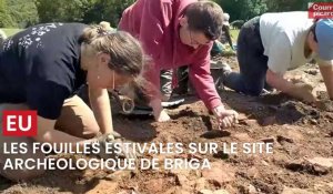 Eu: les fouilles estivales sur le site archéologique de Briga