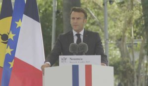 "La Nouvelle-Calédonie est française parce qu'elle a choisi de rester française" (Macron)