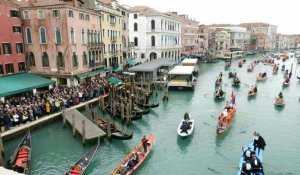 Surtourisme et réchauffement: Venise doit intégrer le patrimoine mondial en péril (Unesco)