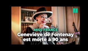 Mort de Geneviève de Fontenay, la figure historique du Comité Miss France avait 90 ans