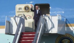 Joe Biden arrive à Vilnius pour le sommet de l'Otan