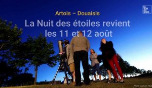 La Nuit des étoiles, les 11 et 12 août, dans l'Artois - Douaisis