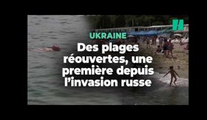 Guerre en Ukraine : pour la première fois, les plages d’Odessa rouvrent et accueillent des baigneurs