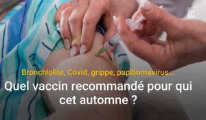 Bronchiolite, Covid, grippe, papillomavirus... : quel vaccin recommandé pour qui cet automne ?