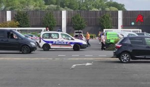 Coups de feu sur le parking d'Auchan Englos