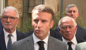 Macron: "C'est ma place" d'aller à la messe du pape à Marseille