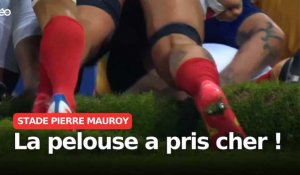 Rugby : la pelouse du stade Pierre Mauroy endommagée
