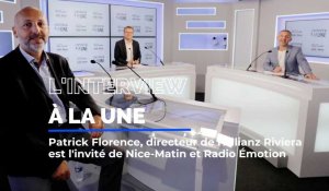 Patrick Florence, directeur de l'Allianz Riviera est l' invité de "L'Interview à la une"