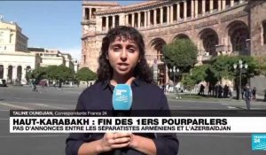 Haut-Karabakh : fin des premiers pourparlers, pas d'annonces entre les séparatistes et l'Azerbaïdjan