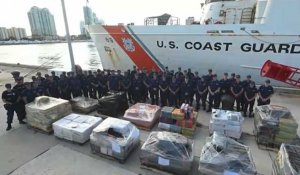 Des tonnes de cocaïne saisies en mer, aux Etats-Unis et au Brésil