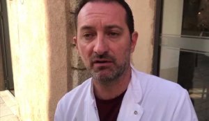 Lionnel Baggioni, représentant de l'intersyndicale STC / FO de la clinique de l'Ospedale