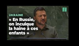 À l’ONU, Zelensky accuse la Russie de “génocide” et veut de l’aide pour sauver les enfants déportés