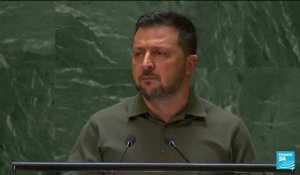 Volodymyr Zelensky face à la Russie au Conseil de sécurité de l'ONU