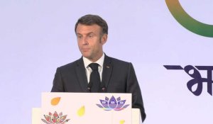 Macron: sur le climat, les résultats du G20 sont "insuffisants"