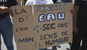 Mayotte: manifestation contre la pénurie d'eau