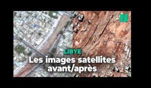 Ces images satellites de la Libye montrent les dégâts des inondations dues de la tempête Daniel