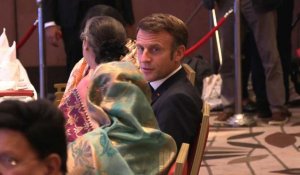 Bangladesh: Macron participe à un dîner en présence de la Première ministre Hasina