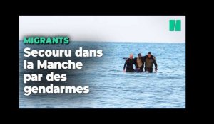 Dans la Manche, un migrant secouru in extremis de la noyade par des gendarmes