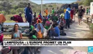 Lampedusa : "Ce matin, deux débarquements de plusieurs centaines de migrants"