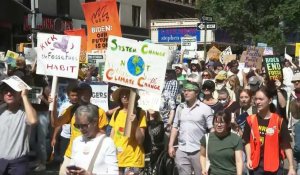 New York: des milliers de manifestants mobilisés pour le climat