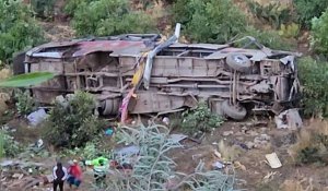 Pérou: au moins 24 morts dans un accident d'autocar