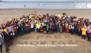 VIDÉO. « Free Mortaza ! » 200 personnes réunies à Douarnenez pour le journaliste Mortaza Behboudi