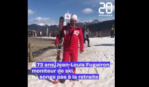 A 73 ans, Jean-Louis est toujours moniteur de ski, "par passion"