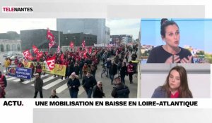 VIDEO. Retraites : une mobilisation plus faible en Loire-Atlantique