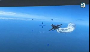 Drone américain abattu en mer Noire: les images de la collision dévoilées