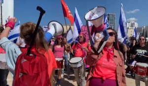 Israël : manifestation à Tel-Aviv contre la réforme judiciaire