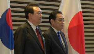 Le président sud-coréen rencontre le Premier ministre japonais à Tokyo