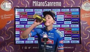 Milan-San Remo 2023 - Mathieu van der Poel : "A special win in a special race. It's so difficult to win here. It’s amazing, we will celebrate for sure"
