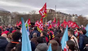 Lille : des milliers de personnes place de la République contre la réforme des retraites