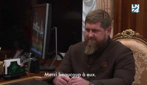 Kadyrov promet à Poutine que les troupes en Ukraine se battront "jusqu'à la victoire"