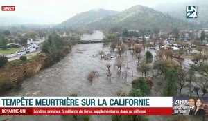 Tempête meurtrière en Californie