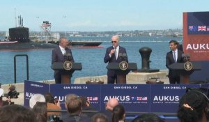 VIDÉO. Joe Biden lance un spectaculaire programme de sous-marins avec l’Australie et le Royaume-Uni