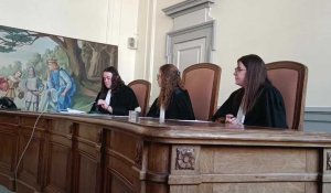 Des lycéens de Péronne organisent un faux procès au tribunal