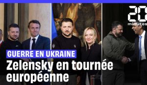 Guerre en Ukraine : Zelensky en quête de soutien européen #shorts