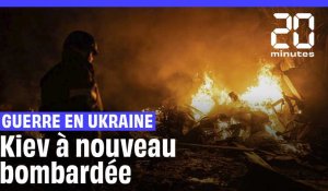 Guerre en Ukraine : Kiev cible d'une attaque nocturne de missiles russes #shorts
