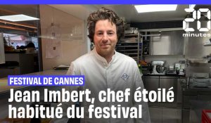Festival de Cannes : Jean Imbert, chef étoilé habitué du festival