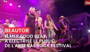 Elmer Food Beat a électrisé le public de l'Arsenal rock festival, à Beautor