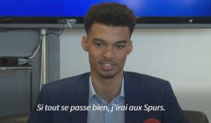 NBA: Wembanyama premier choix des Spurs, sa "destination favorite"