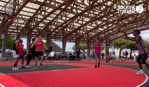 VIDÉO. Spectaculaire et en plein air… À Saint-Nazaire, le basket 3x3 fait son show