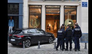 Lille : la boutique Louis Vuitton de nouveau cambriolée à la voiture bélier