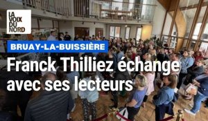 Franck Thilliez échange avec ses lecteurs à Bruay-la-Buissière