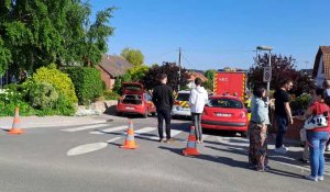 Berneville : la canette était en fait une grenade, les pompiers et les démineurs interviennent