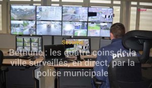 Béthune : huit écrans et la police municipale pour garder un œil sur la ville