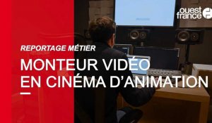 VIDÉO. Monteur de cinéma d’animation, Jean-Marie Le Rest donne rythme et émotion aux films